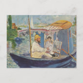 Claude Monet Painting - Edouard Manet Briefkaart (Voorkant)
