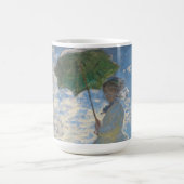 Claude Monet Painting Lady met Parasol Koffiemok (Center)