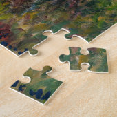 Claude Monet Painting Lady met Parasol Legpuzzel (Zijkant)