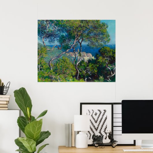 Claude Monet painting Poster (Thuiskantoor)