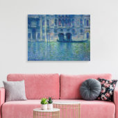 Claude Monet – Palazzo da Mula in Venice – 1908 Canvas Afdruk (Insitu (Woonkamer))