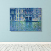 Claude Monet – Palazzo da Mula in Venice – 1908 Canvas Afdruk (Insitu (Houten vloer))