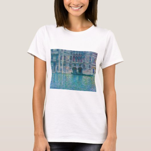 Claude Monet - Palazzo da Mula T-shirt (Voorkant)