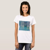 Claude Monet - Palazzo da Mula T-shirt (Voorkant volledig)