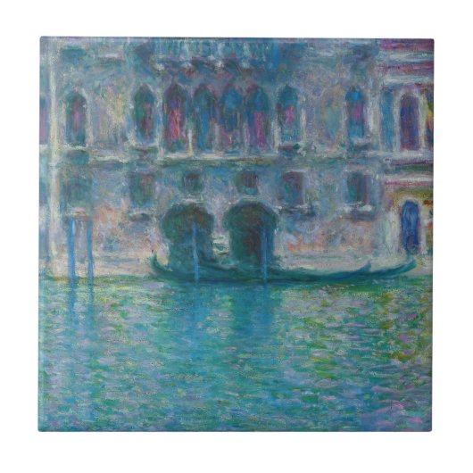 Claude Monet - Palazzo da Mula Tegeltje (Voorkant)
