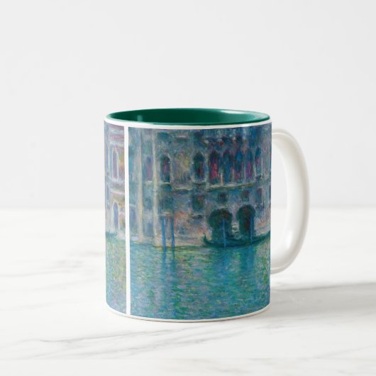 Claude Monet - Palazzo da Mula Tweekleurige Koffiemok (Voorkant rechts)