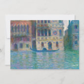 Claude Monet - Palazzo Dario Bedankkaart (Voorkant)