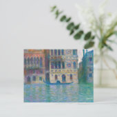 Claude Monet - Palazzo Dario Briefkaart (Staand voorkant)