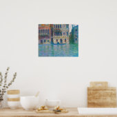 Claude Monet - Palazzo Dario Poster (Keuken)