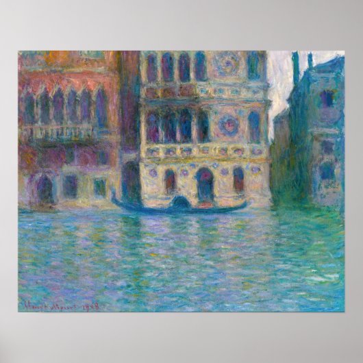 Claude Monet - Palazzo Dario Poster (Voorkant)