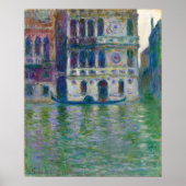 Claude Monet - Palazzo Dario Poster (Voorkant)