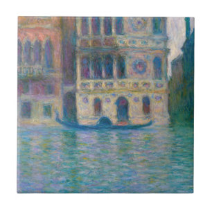 Claude Monet - Palazzo Dario Tegeltje