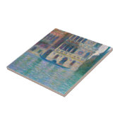 Claude Monet - Palazzo Dario Tegeltje (Zijkant)