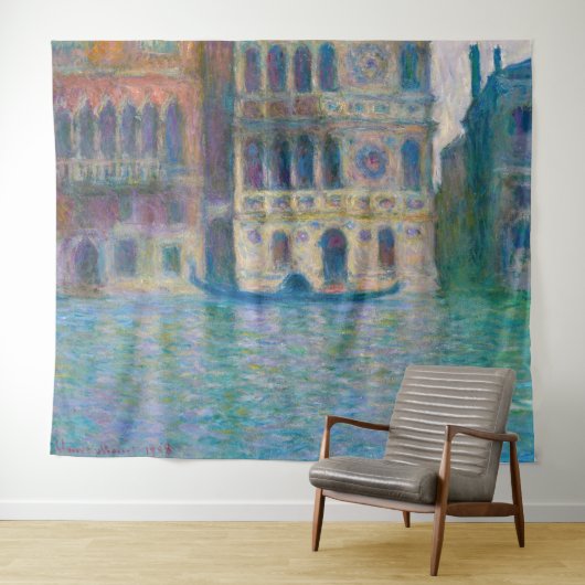 Claude Monet - Palazzo Dario Wandkleed (In Situ (horizontaal))