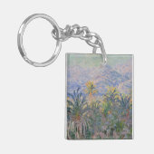 Claude Monet | Palmbomen op Bordighera Sleutelhanger (Voorkant Links)
