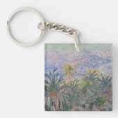 Claude Monet | Palmbomen op Bordighera Sleutelhanger (Voorkant)