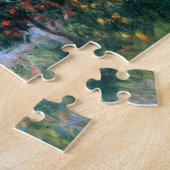 Claude Monet Palmboom op Bordighera Legpuzzel (Zijkant)