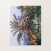 Claude Monet Palmboom op Bordighera Legpuzzel (Verticaal)