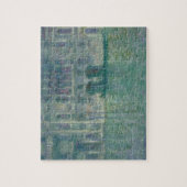 Claude Monet | Panoramisch Uitzicht Ile-de-France Legpuzzel (Verticaal)