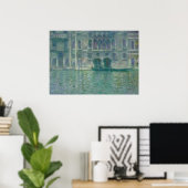 Claude Monet | Panoramisch Uitzicht Ile-de-France Poster (Thuiskantoor)