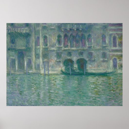 Claude Monet | Panoramisch Uitzicht Ile-de-France Poster (Voorkant)
