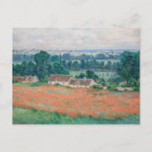 Claude Monet - Papaverveld, Giverny Briefkaart (Voorkant)