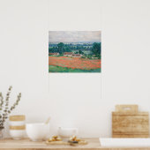 Claude Monet - Papaverveld, Giverny Poster (Keuken)
