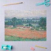 Claude Monet - Papaverveld, Giverny Tissuepapier (Craft)