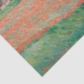 Claude Monet - Papaverveld, Giverny Tissuepapier (Detail)