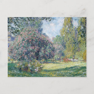 Claude Monet - Parc Monceau, Parijs Feestdagenkaart