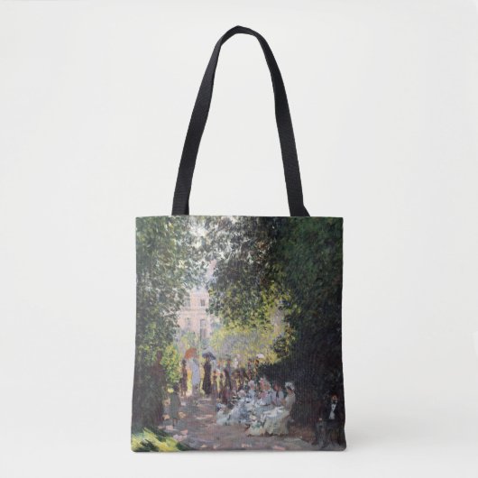 Claude Monet | Parc Monceau Tote Bag (Voorkant)