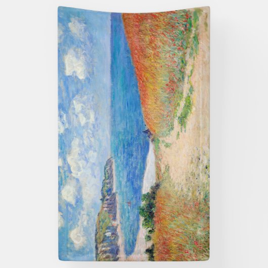 Claude Monet - Path in Wheat Fields at Pourville Spandoek (Verticaal)