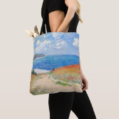 Claude Monet - Path in Wheat Fields at Pourville Tote Bag (Dichtbij)