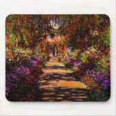 Claude Monet-Pathway in Monet's tuin in Giverny Muismat (Voorkant)