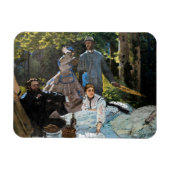 Claude Monet - Picknick op het gras, rechterpaneel Magneet (Horizontaal)