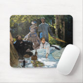 Claude Monet - Picknick op het gras, rechterpaneel Muismat (Met muis)