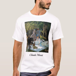 Claude Monet - Picknick op het gras, rechterpaneel T-shirt