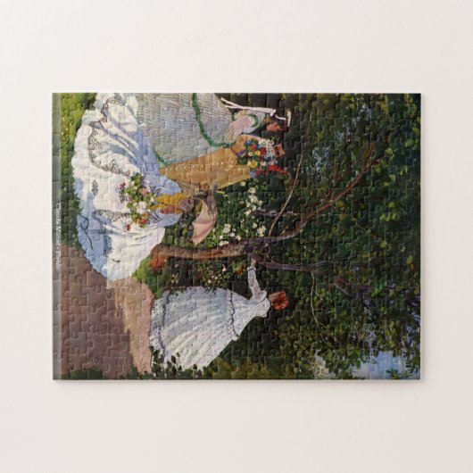 Claude Monet - Picnic Legpuzzel (Horizontaal)