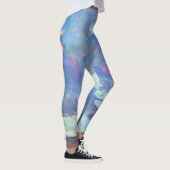Claude Monet Pink Water Lilies GalleryHD Fine Art Leggings (Rechts)