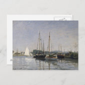 Claude Monet | Pleasure Boats, Argenteuil, c.1872- Briefkaart (Voorkant / Achterkant)