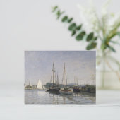 Claude Monet | Pleasure Boats, Argenteuil, c.1872- Briefkaart (Staand voorkant)