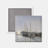 Claude Monet | Pleasure Boats, Argenteuil, c.1872- Magneet (Voorkant / Achterkant)