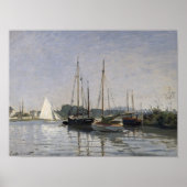 Claude Monet | Pleasure Boats, Argenteuil, c.1872- Poster (Voorkant)