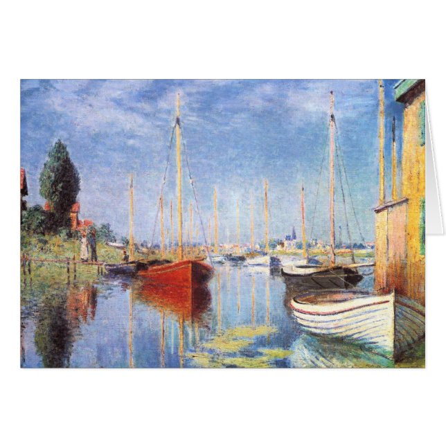Claude Monet Pleasure Boats in Argenteuil (Voorkant Horizontaal)