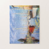 Claude Monet Pleasure Boats in Argenteuil Legpuzzel (Verticaal)