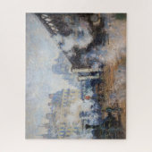 Claude Monet - Pont de l'Europe, Gare Saint-Lazare Legpuzzel (Verticaal)