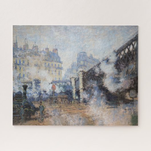 Claude Monet - Pont de l'Europe, Gare Saint-Lazare Legpuzzel (Horizontaal)
