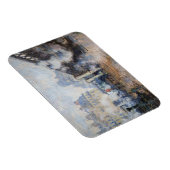 Claude Monet - Pont de l'Europe, Gare Saint-Lazare Magneet (Rechterzijde)