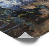 Claude Monet - Pont de l'Europe, Gare Saint-Lazare Poster (Hoek)