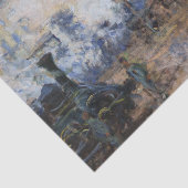 Claude Monet - Pont de l'Europe, Gare Saint-Lazare Tissuepapier (Detail)